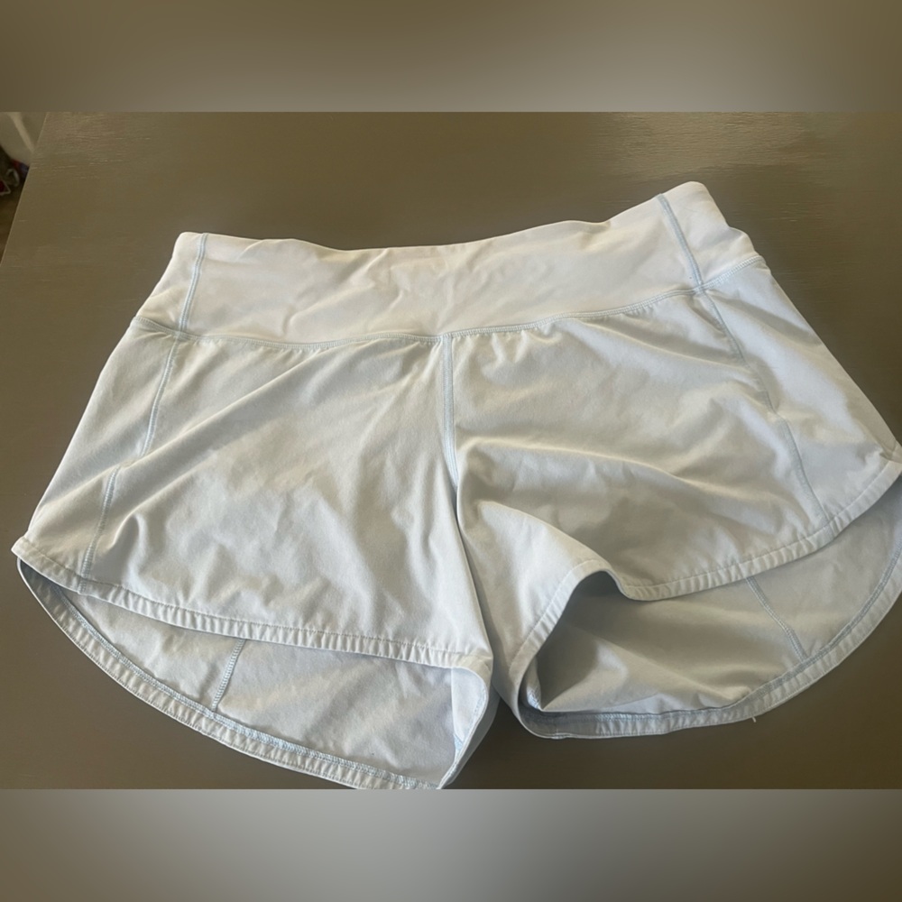 Light blue Lululemon shorts